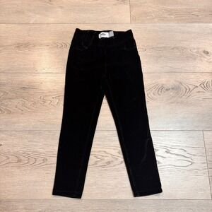 Old Navy Velvet Pants‎ Black Jack Soft Comfy Everyday Wear 4T